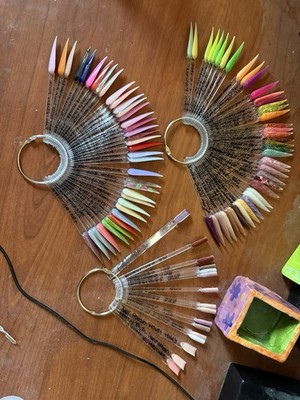 Acrylic Nail Supplies, Multiple acrylic colors, Monomer, Brush,Dampen Dishes,Etc