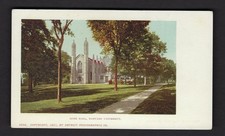 1901 POST CARD OF GORE HALL HARVARD UNIVERSITY IN CAMBRIDGE MASS