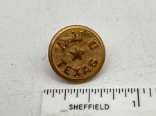 Vintage A.M.C. Agricultural & Mechanical College Texas A&M 5/8" Inch Button