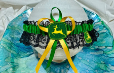 Single New John Deere lace Wedding garter, any color, size or style