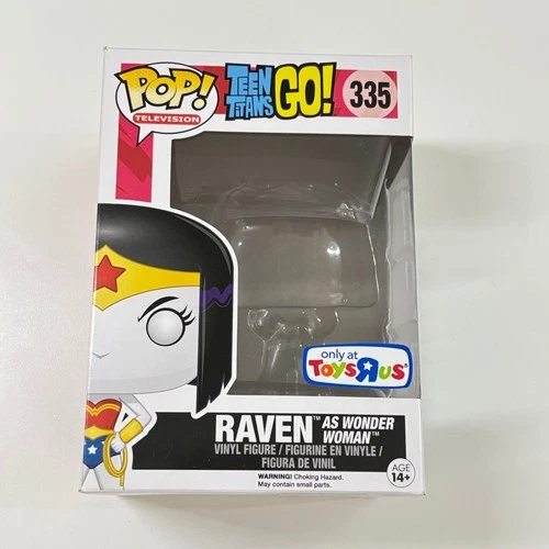 Funko Pop! Teen Titans GO! Raven As Wonder Woman #335 EMPTY BOX ONLY NO FIGURE