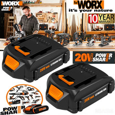 2pack 20V For WORX Extend Lithium-ion Battery 20 Volt WA3520 WA3525 WA3575 WG155