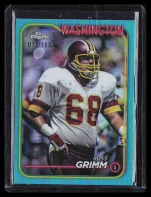 2024 Topps Chrome Russ Grimm #197 Teal SN /199