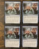 ***MTG-4 x RETREAT TO CORALHELM from Battle for Zendikar in NM condition***