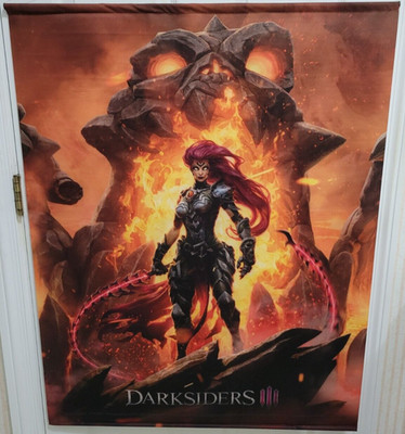 Darksiders III 3 Apocalypse Edition Fury Wall Scroll 30'' X 40'' Banner Poster