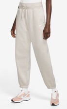 Nike Sportswear Phoenix Fleece High-Waisted Sweatpants  Women S  DQ5887-104 Beige