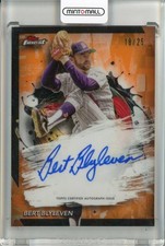 2024 Topps Finest Bert Blyleven Finest Auto Orange /25 Twins