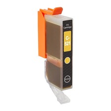 Image of Compatible Yellow CLI-521 Ink Cartridge for Canon Printers - 1 Pack - Go Inks
