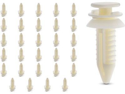 Door Panel Retainer Clip Set For 1985-1986 Chevy K10 NZ434YH