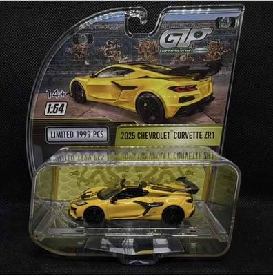 1:64 2025 HEC Chevrolet Corvette ZR1 Limited Edition model