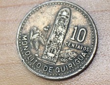 1988 Guatemala 10 Centavos