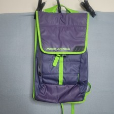 Zaino UNDER ARMOUR Storm Hustle grigio verde scuola sport tasche laptop