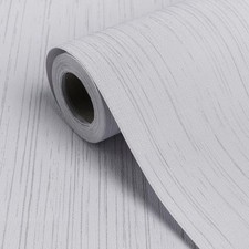White Grasscloth Peel and Stick Wallpaper 15.7" X 120" Self-Adhesive Texture ...