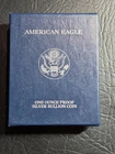 Beautiful 2006 W American Eagle Proof Silver Dollar in Box/COA