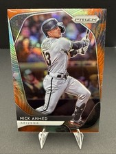 Nick Ahmed #179 Prizm Cosmic Haze MLB Baseball 2020 Arizona Diamondbacks