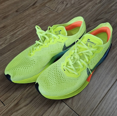 Nike Nike Vaporfly 3 ZoomX FlyKnit Yellow Orange Blue Black Low Top Running