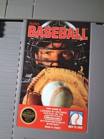 3 Nintendo games NES Monopoly, Bases Loaded, Tecmo Baseball  bc21 26168