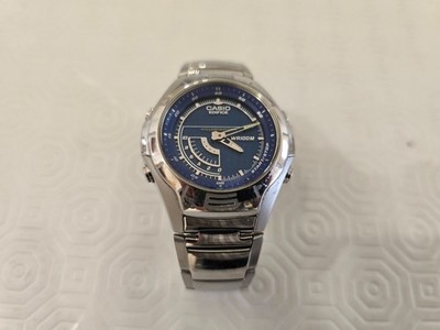 CASIO VINTAGE WATCH EDIFICE EFA-113D-2A, QW.3358 ACERO WR.100m.