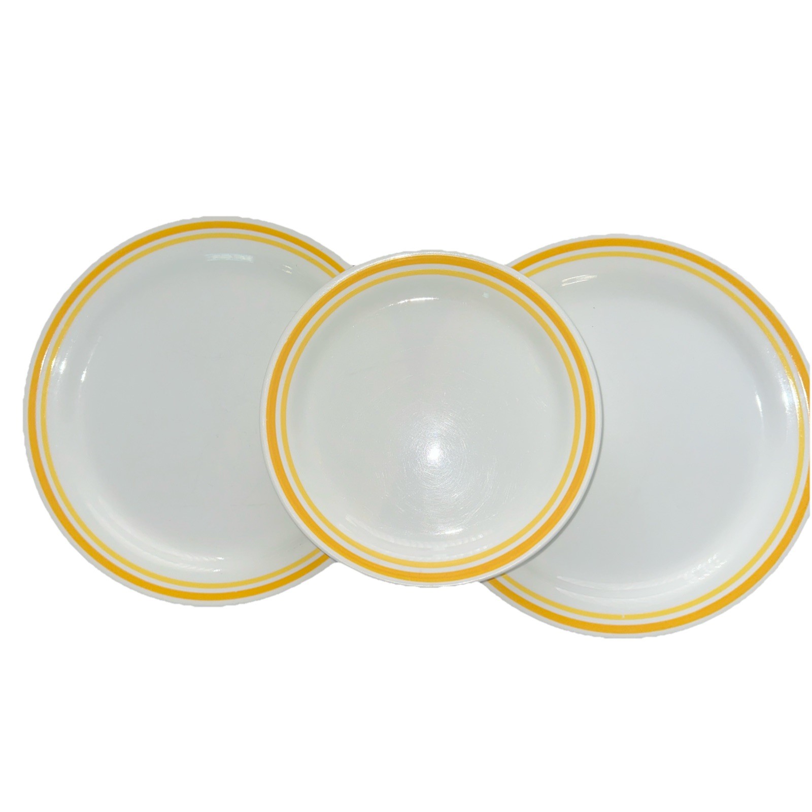 3 Corning Corelle Dishes CITRUS SALAD / 1 LUNCHEON PLATES 8.5” 2 DINNER 10.5”