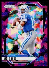 2024 Panini Prizm #98 Andre Ware Purple Ice Prizm /225