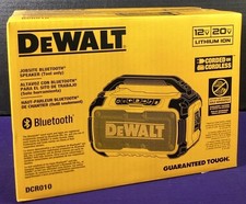 DEWALT DCR010 20-Volt Max Bluetooth Speaker NEW
