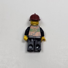 LEGO City FIREFIGHTER - DARK RED HELMET City Fire Minifigure Minifig (yy45)