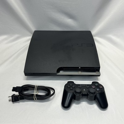 Sony PlayStation 3 PS3 Slim 160GB Console & Controller CECH-2501A Tested Working