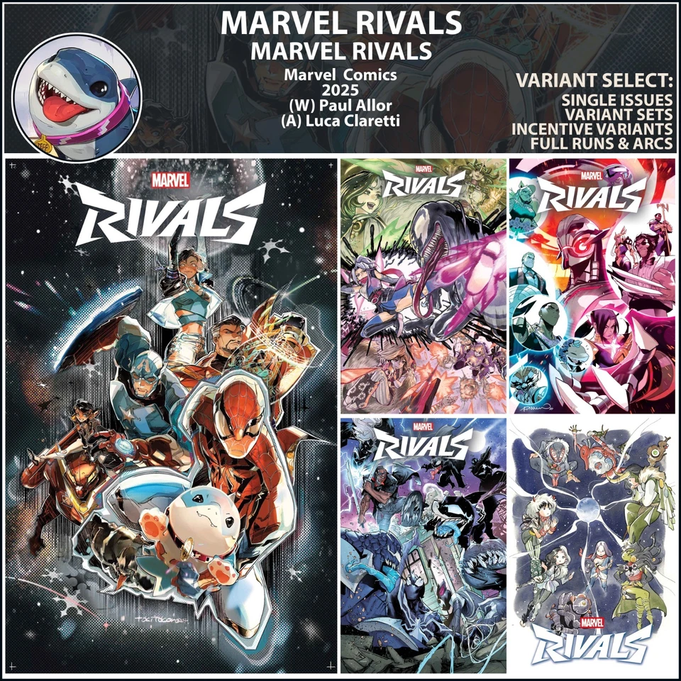 Marvel Rivals (2025) #1 Ignite Hellfire King in Black Marvel Comics COVER SELECT