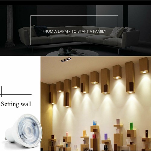 220V 6W Led Spotlight Bulb Gu10 Led Daylight E27 Bulbs Mr16 E14 24°Beam Angle - Picture 11 of 13