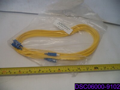 Custom Cable 10M SCU/SCU SMF28e+ 2.0mm Duplex Fiber Patch Cord Jumper