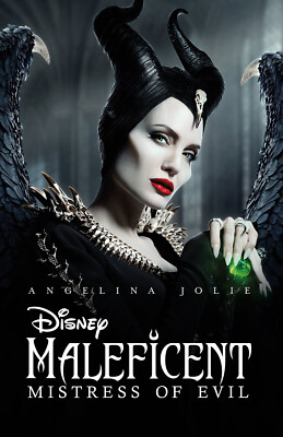 AA2836 Maleficent Film By Joachim Ronning 2019 Disney Movie Poster 11x17