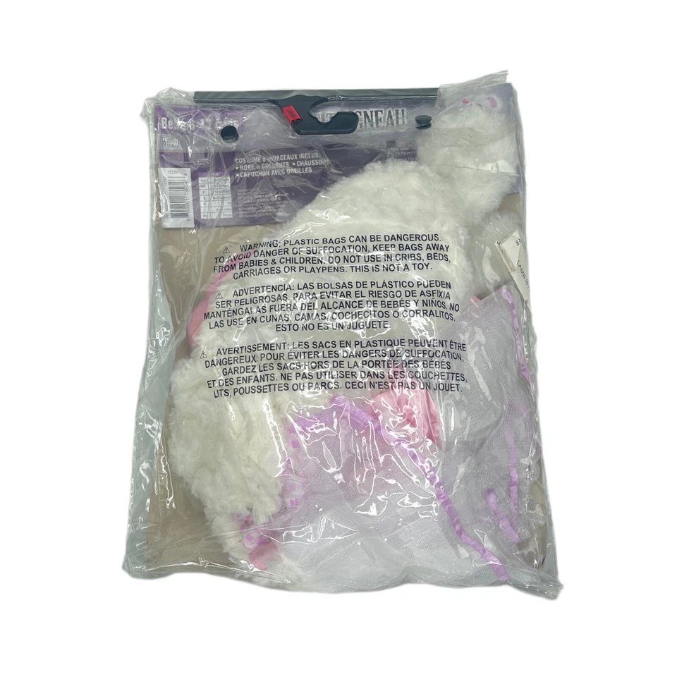 Little Lamb Halloween Costume for Infants, Includes a Dress, a Hood 6-12 month - Image 2 of 4