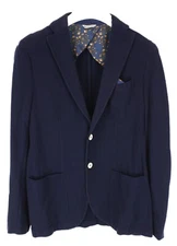Manuel Ritz Blazer Men (EU) 50 Single Breasted Pocket Square Detail Half Lined