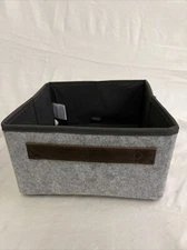 Thirty One Your way Storage Bin in Brushed Whisper Grey NWT