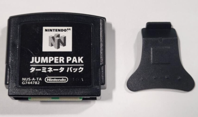 OEM Nintendo 64 N64 Jumper Pak Pack Black NUS-008 w/Pry Tool | eBay
