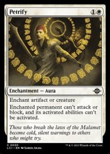 x4 Petrify C Foil #30 | LCI The Lost Caverns of Ixalan | MTG