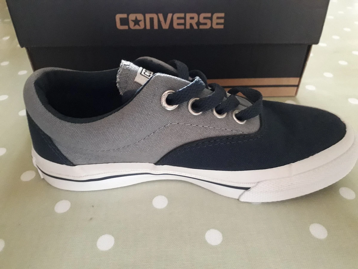 Converse skid grip canvas trainers clearance