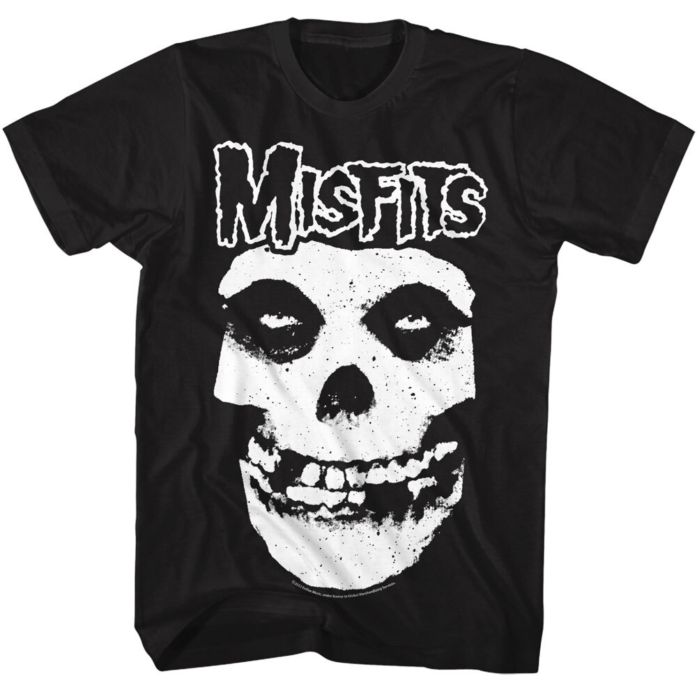 T-shirt Misfits Punk Rock Band - Licence Officielle, Pré-vente, Tailles S à 6XL, Manches Courtes