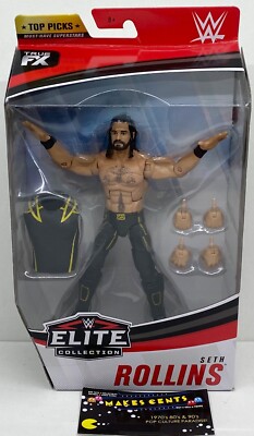2019 WWE Elite Collection Seth Rollins Wrestling Action Figure Brand New 