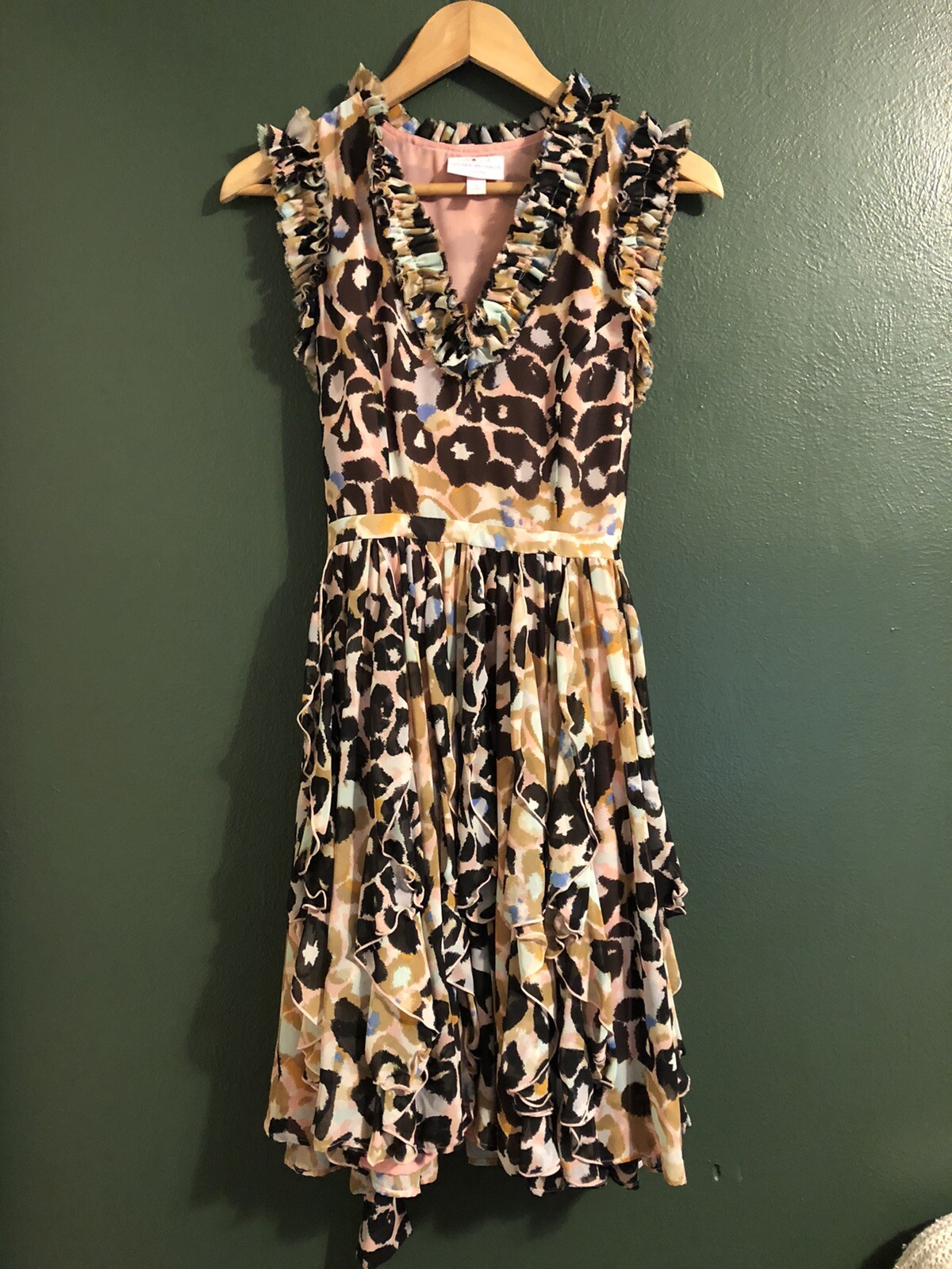 Matthew Williamson for Impulse Leopard Print Chif… - image 1