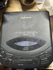 Vtg Optimus Portable Compact Disc CD Player 1 Bit CD-3380 42-5033 Radio Shack