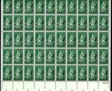 US  SCOTT#1100, 3C STAMP GARDENNING AND HORTICULTURE SHEET OF 50 MNH OG