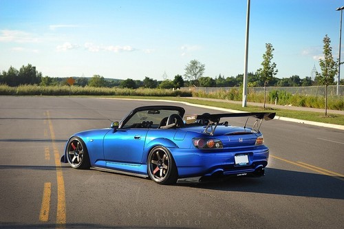 Parachoques delantero + difusor trasero + faldones laterales Honda S2000 AP1 AP2 Voltex aspecto callejero - Imagen 15 de 23