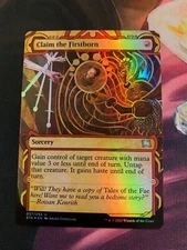 Claim The Firstborn Foil 037 - MTG Magic Card - Strixhaven STA