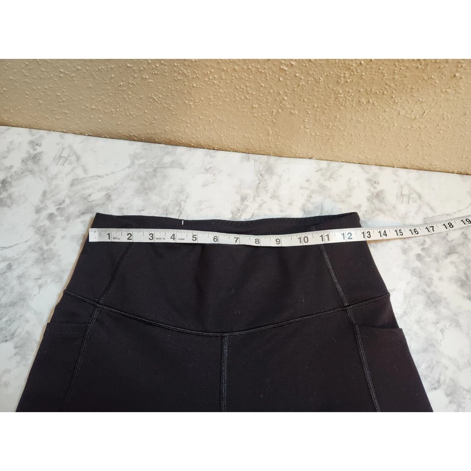 Женские узкие леггинсы Victoria's Secret Sport черные со средней посадкой размер средний - Изображение 4 из 4