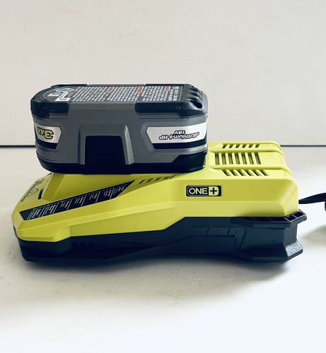 RYOBI One+ 18v Battery & P117 30 Minute INTELLIPORT Fast Battery Charger - Picture 7 of 11