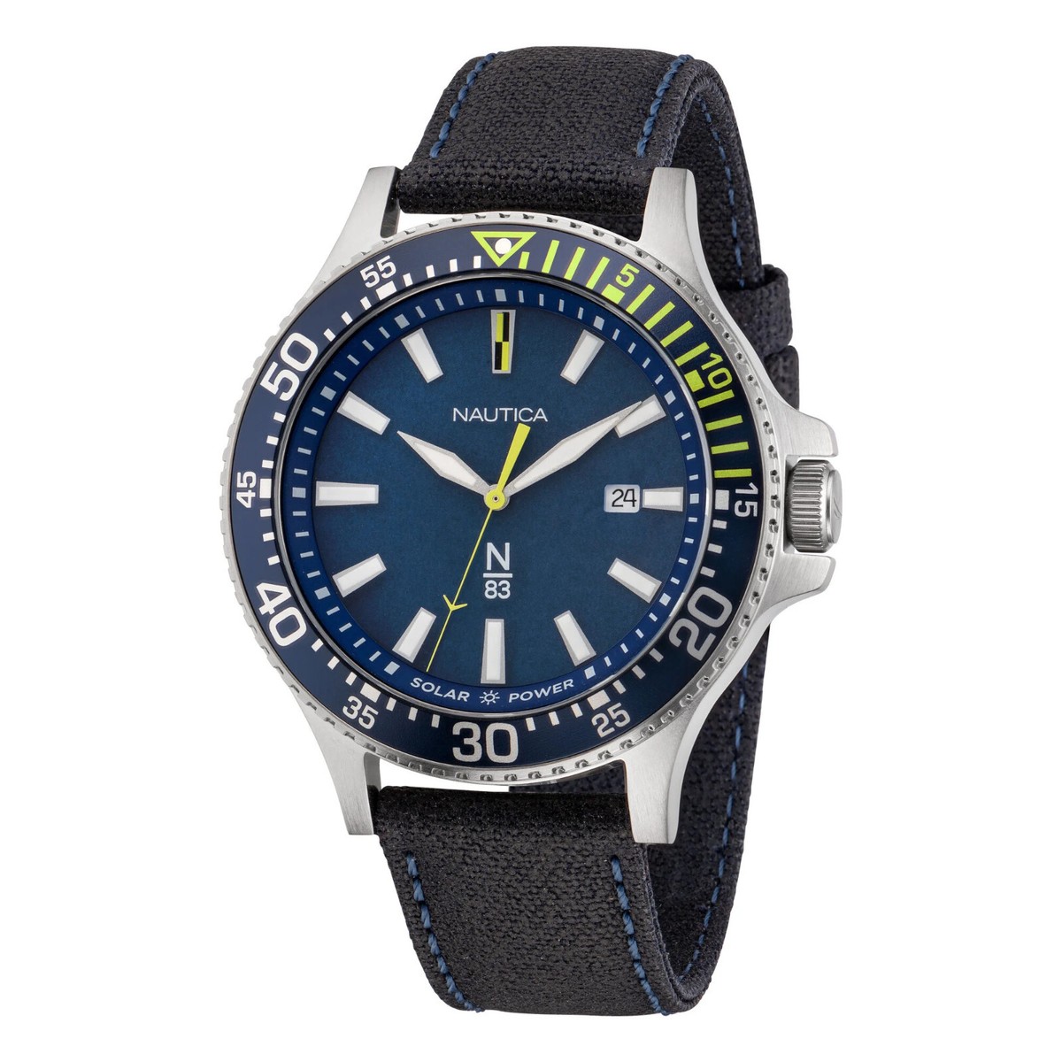 Montre Nautica N83 Java Sea NAPJSS225 - Quartz Homme, Boîtier 40mm Noir