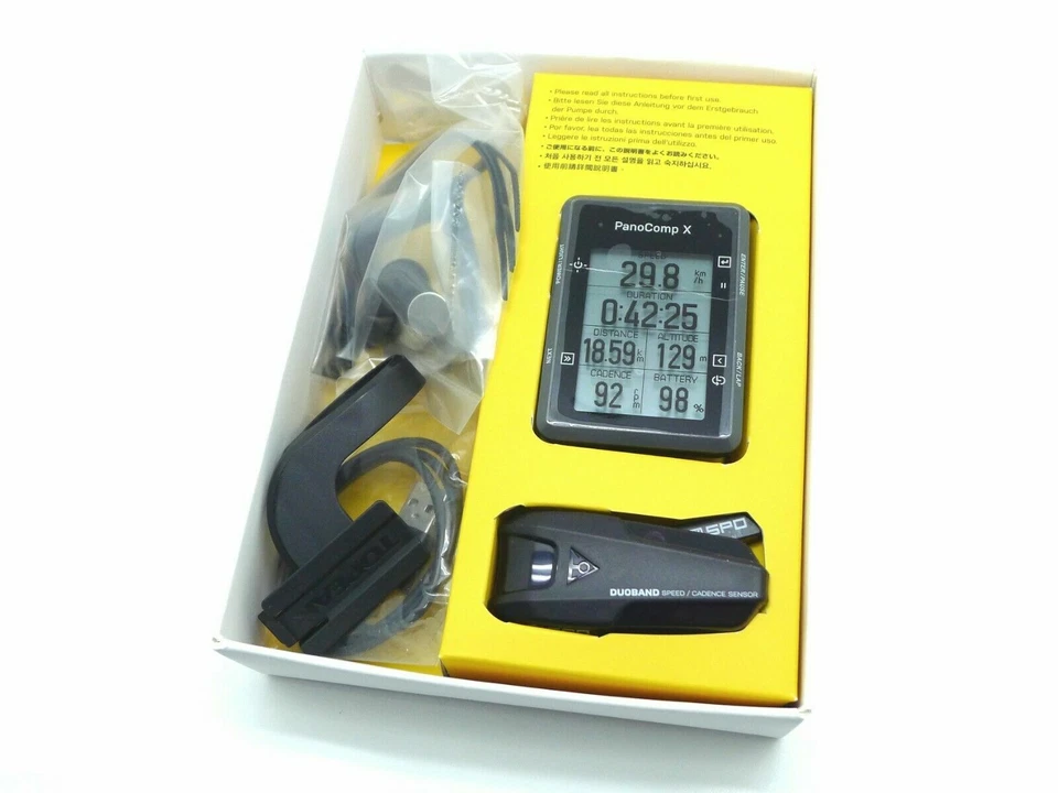 Topeak PanoComp X Bluetooth Wireless Cycle Computer with Speed & Cadence Sensor - Image 3 of 4