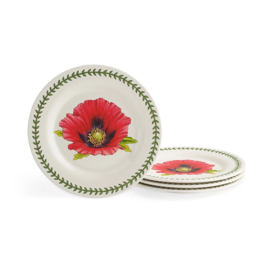 Portmeirion Botanic Garden 12 Piece Melamine Set, Floral Motifs 4 Place Settings - Image 4 of 4