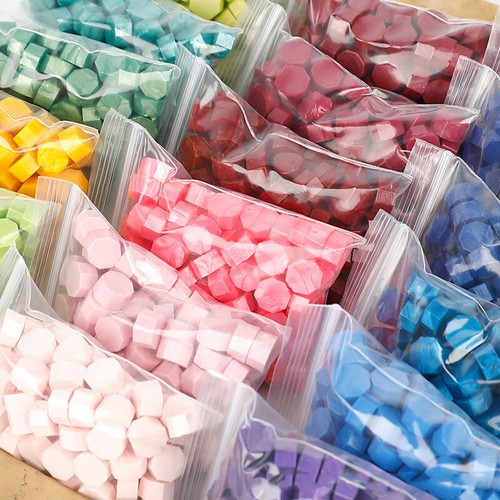 100pcs Sealing Wax Seal Stamp Wax Beads for Wedding invitation Envelope Stamp - Picture 3 of 58